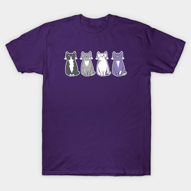 Asexual Purride! T-Shirt by comfhaus